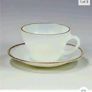 Fire King tea cup and  saucer set